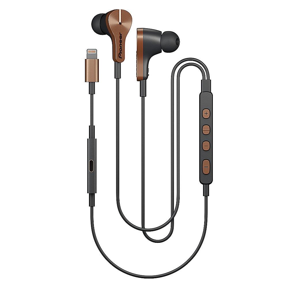 Pioneer Rayz Plus SE-LTC5R-T In-Ear Kopfhörer mit Lightning-Anschluß bronze