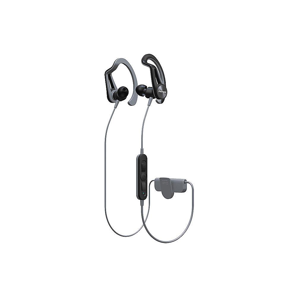 Pioneer SE-E7BT(H) In-Ear Kopfhörer Bluetooth Sport wassergeschützt, grau
