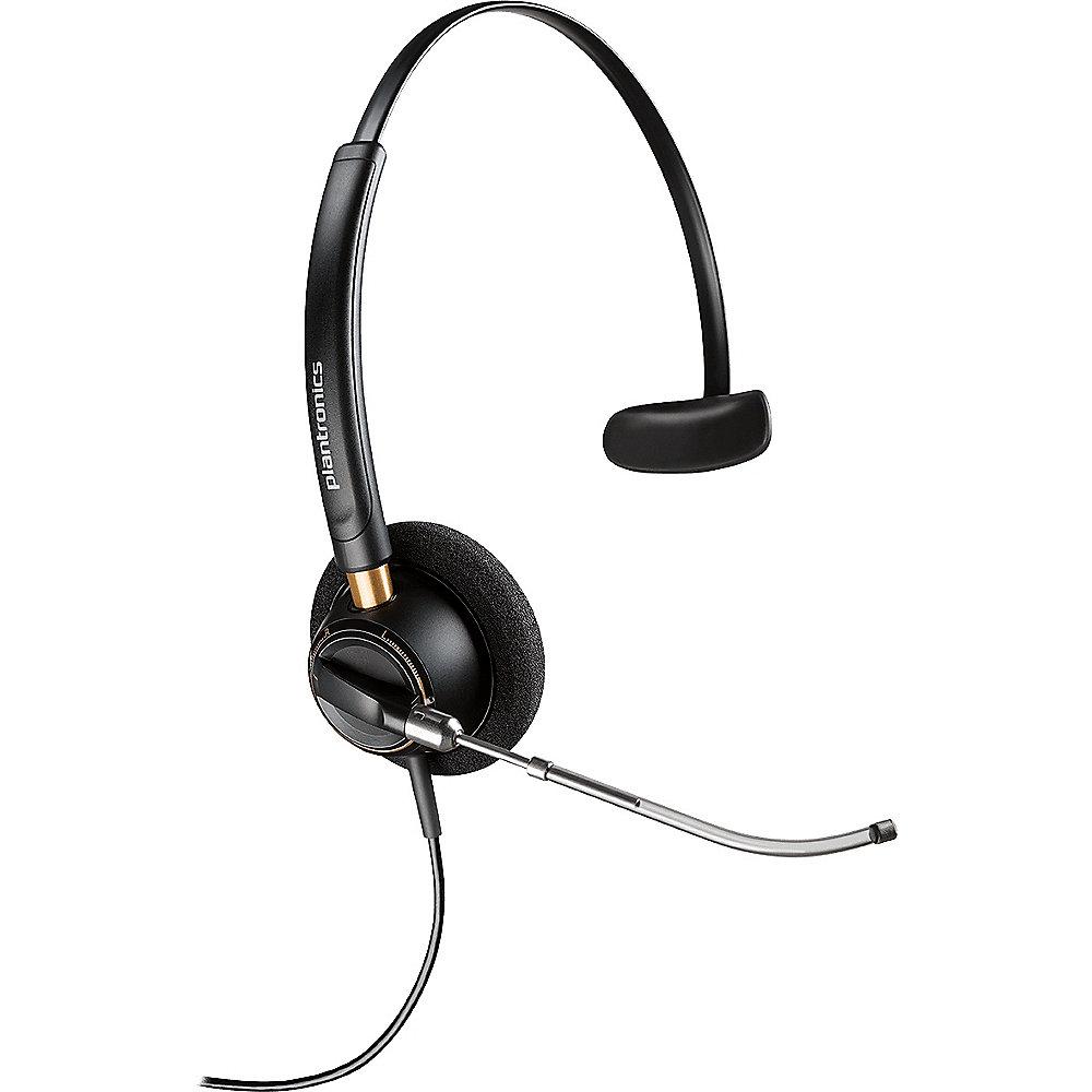 Plantronics EncorePro HW510 V Monaurales Kopfbügel Headset mit Voice Tube