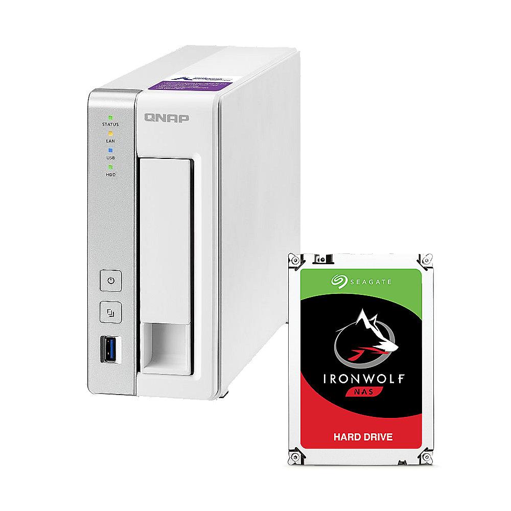 QNAP TS-131P NAS System 1-Bay 6TB inkl. 1x 6TB Seagate ST6000VN0033