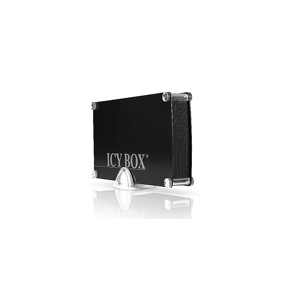 RaidSonic Icy Box IB-351StU3-B Alu Gehäuse USB 3.0 für 3,5" SATA HDD Schwarz