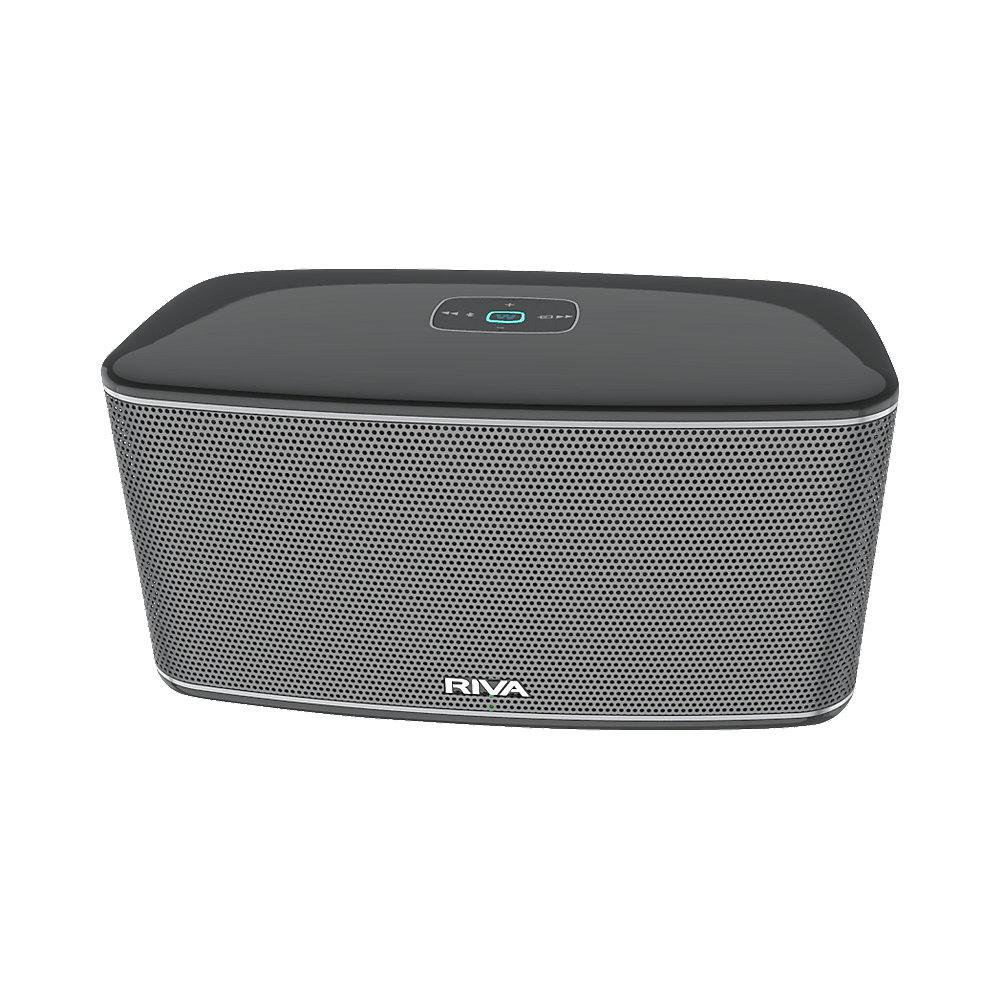 RIVA Festival Multi-Room-Lautsprecher schwarz WLAN Bluetooth Chromecast