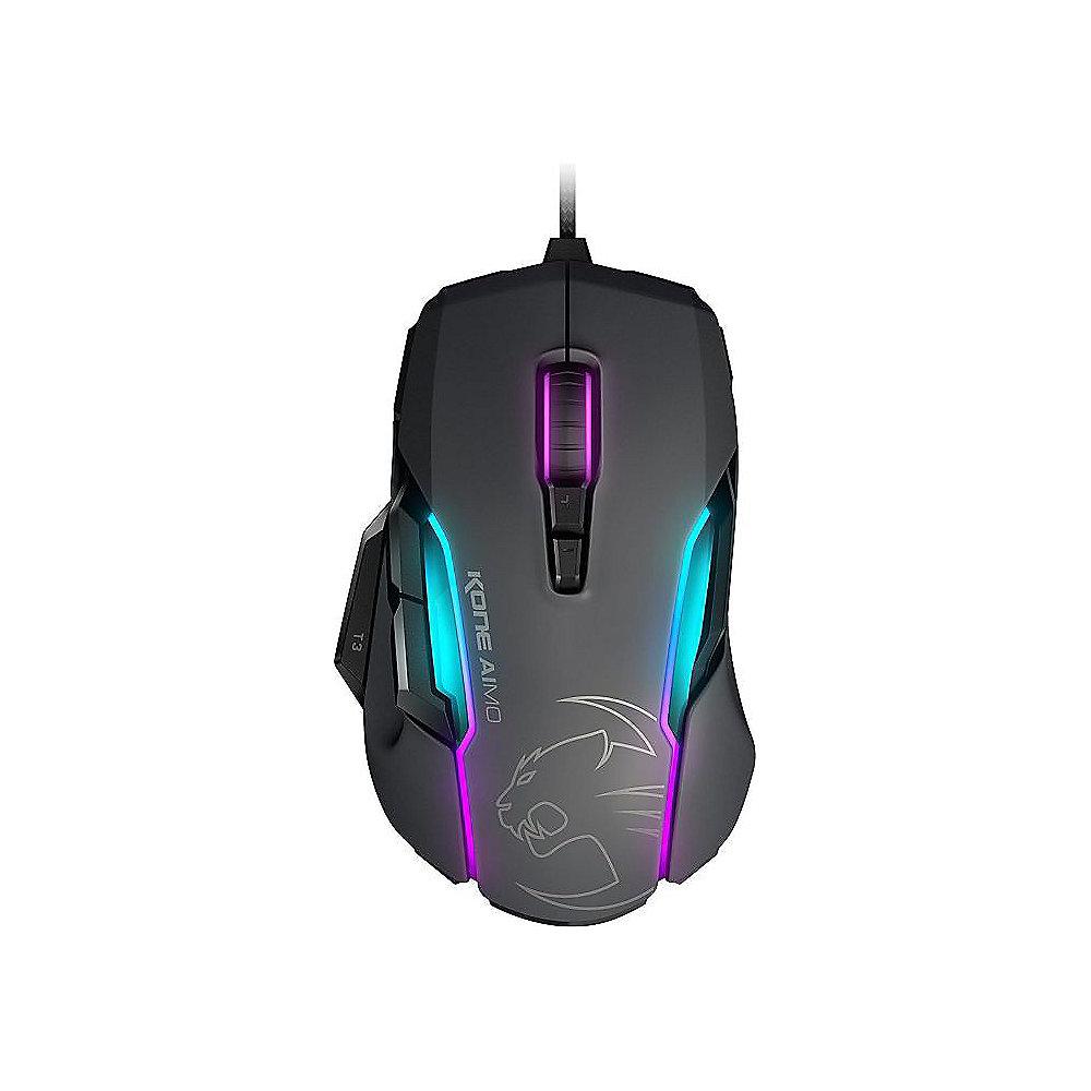 ROCCAT Kone AIMO RGBA Gaming Maus grau ROC-11-815-GY, ROCCAT, Kone, AIMO, RGBA, Gaming, Maus, grau, ROC-11-815-GY