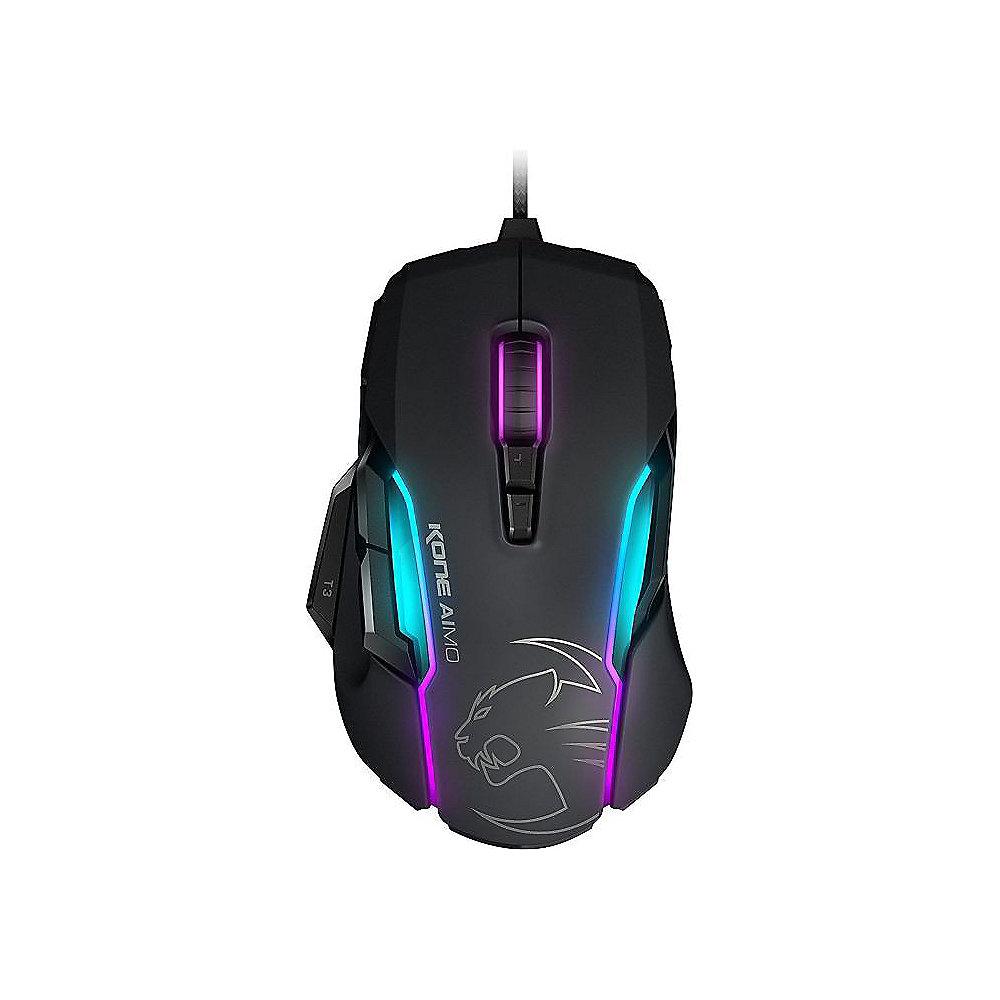 ROCCAT Kone AIMO RGBA Gaming Maus schwarz ROC-11-815-BK