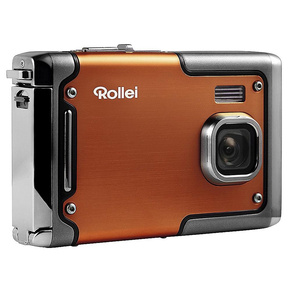 Rollei Sportsline 85 Unterwasserkamera orange, Rollei, Sportsline, 85, Unterwasserkamera, orange