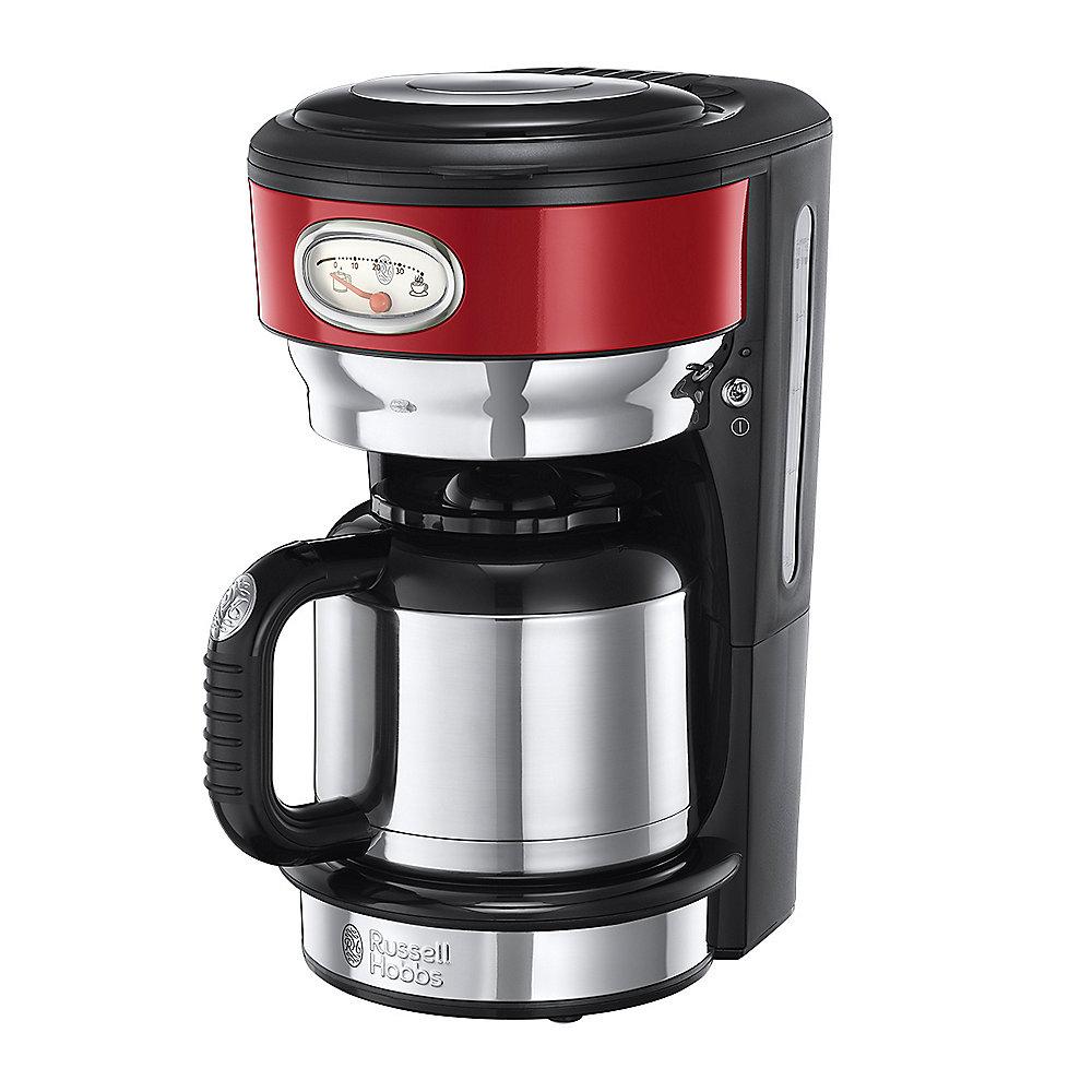 Russell Hobbs 21710-56 Retro Ribbon Red Thermo-Kaffeemaschine