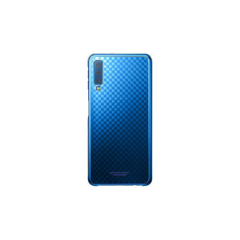 Samsung EF-AA750 Gradation Cover für Galaxy A7 (2018) blau