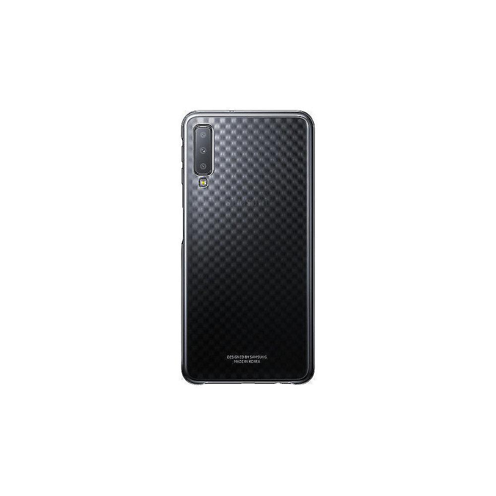 Samsung EF-AA750 Gradation Cover für Galaxy A7 (2018) schwarz