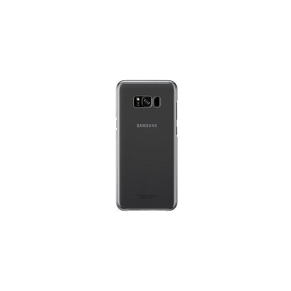 Samsung EF-QG950 Clear Cover für Galaxy S8 schwarz