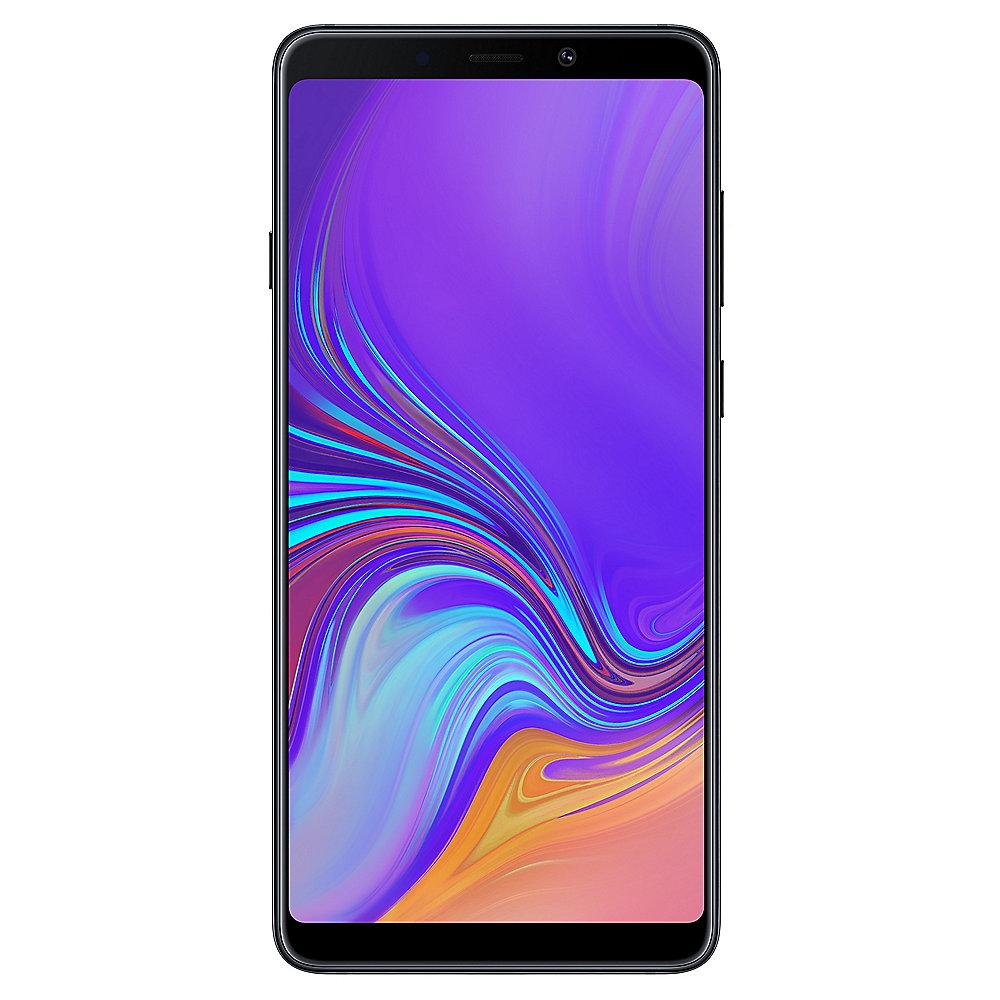 Samsung GALAXY A9 (2018) A920F caviar black Android 8 Smartphone mit Quad-Kamera