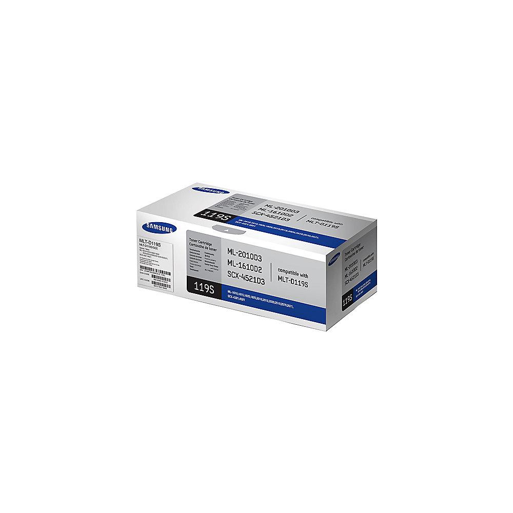 Samsung MLT-D119S Original Toner Schwarz für ca. 2.000 Seiten