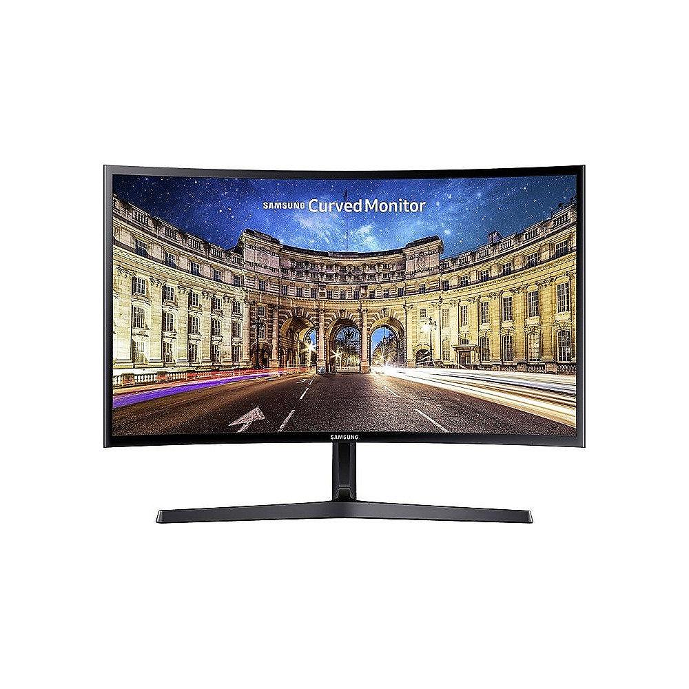 Samsung Monitor C27F396FHU 68.6 cm (27") LED 16:9 Full-HD TFT VGA/HDMI 4ms