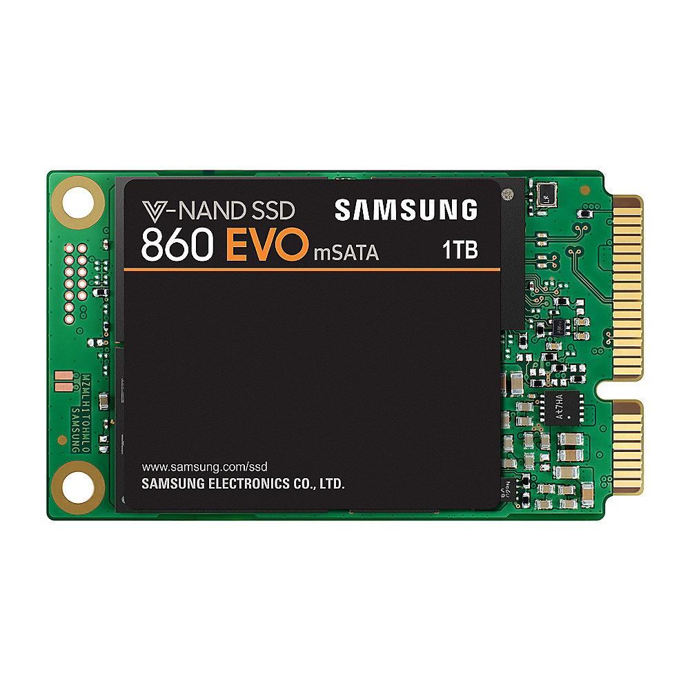 Samsung SSD 860 EVO mSATA Series 1TB MLC V-NAND mSATA, Samsung, SSD, 860, EVO, mSATA, Series, 1TB, MLC, V-NAND, mSATA