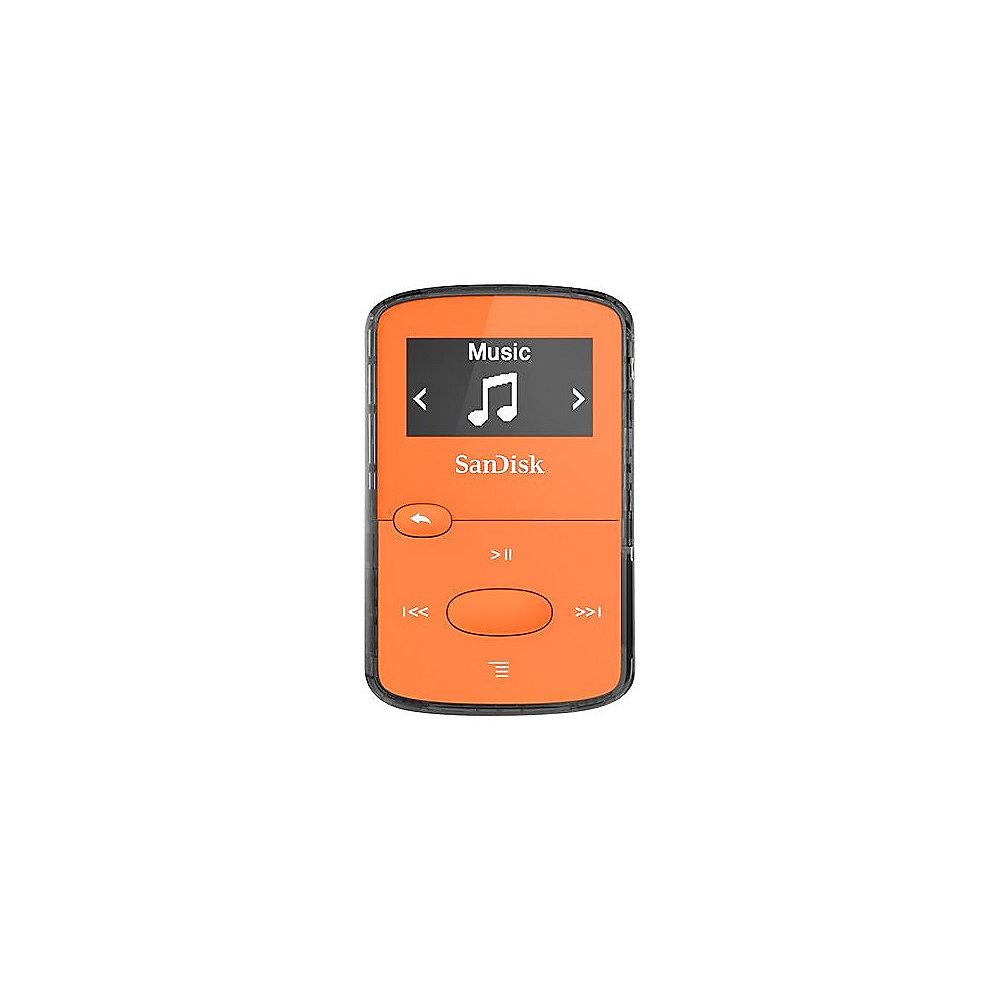 SanDisk Clip JAM MP3 Player 8GB orange