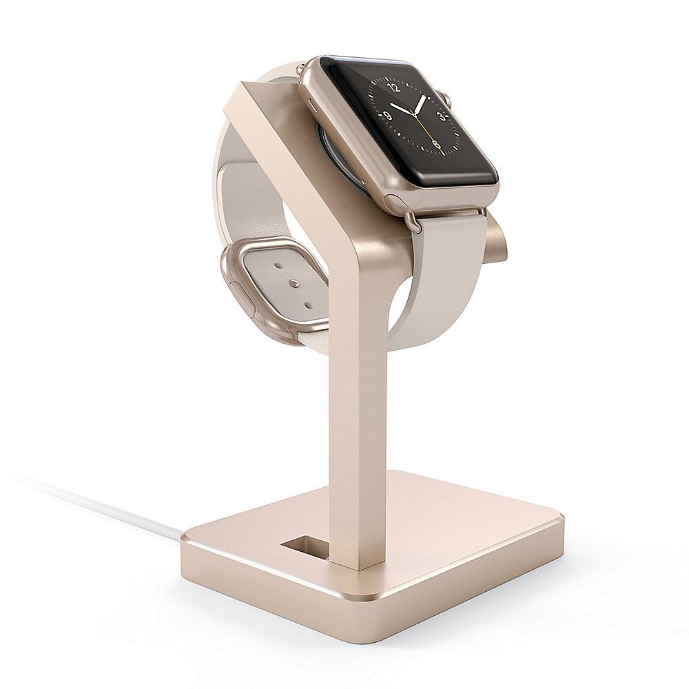 Satechi Aluminum Apple Watch Stand Gold