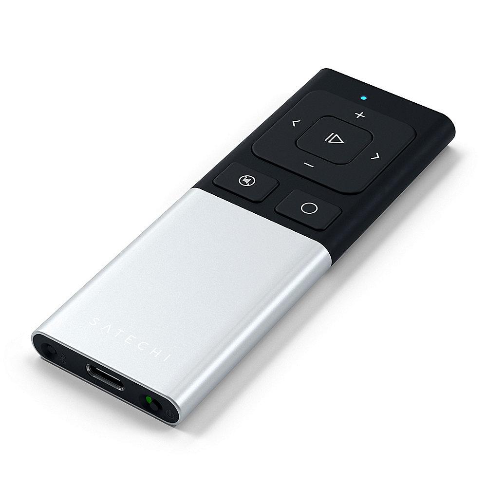 Satechi drahtlose Aluminium Bluetooth Fernbedienung silber, Satechi, drahtlose, Aluminium, Bluetooth, Fernbedienung, silber