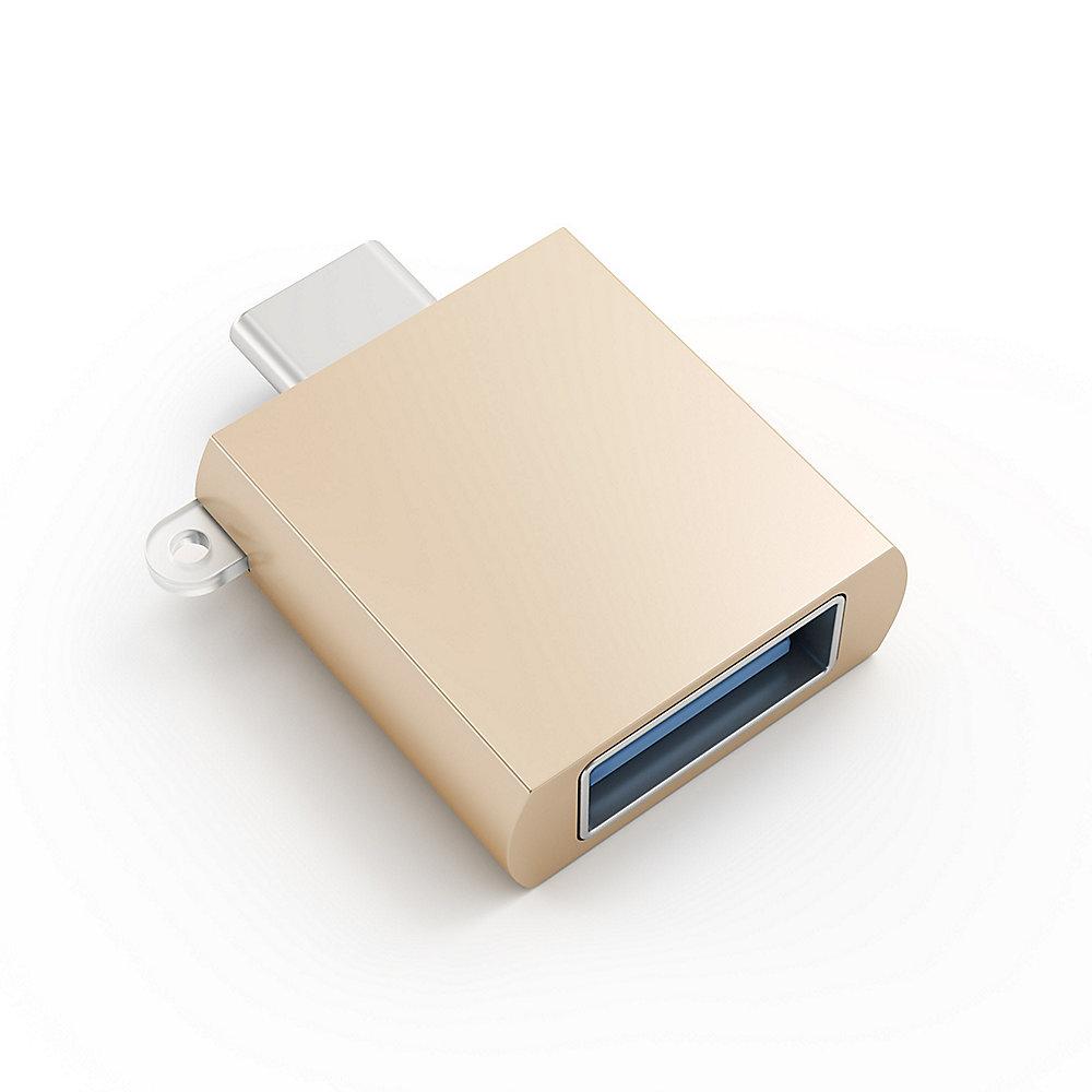 Satechi USB-C Adapter auf USB 3.0 Gold, Satechi, USB-C, Adapter, USB, 3.0, Gold