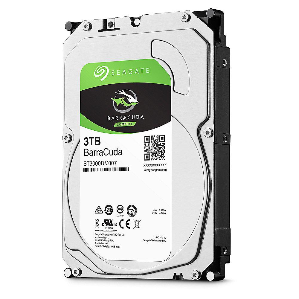 Seagate BarraCuda HDD ST3000DM007 - 3TB 256MB 3.5zoll SATA600