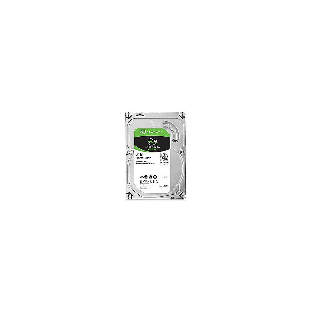 Seagate BarraCuda HDD ST6000DM003 - 6TB 256 MB Cache 3.5zoll SATA600