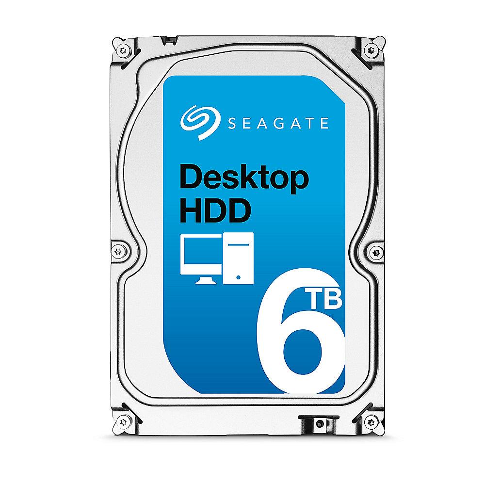 Seagate Desktop HDD ST6000DM001 - 6TB 7200rpm 128MB 3.5zoll SATA600