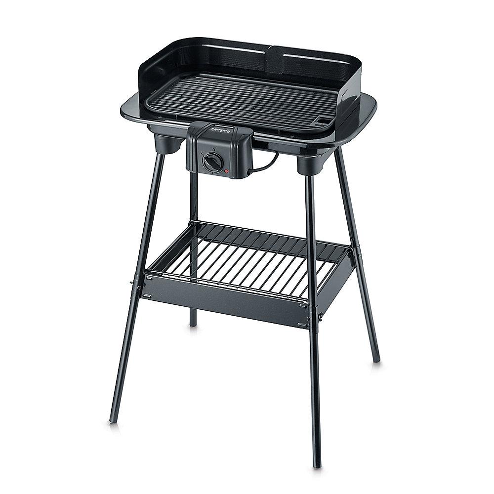 Severin PG 8534 Barbecue-Grill mit Standgestell schwarz