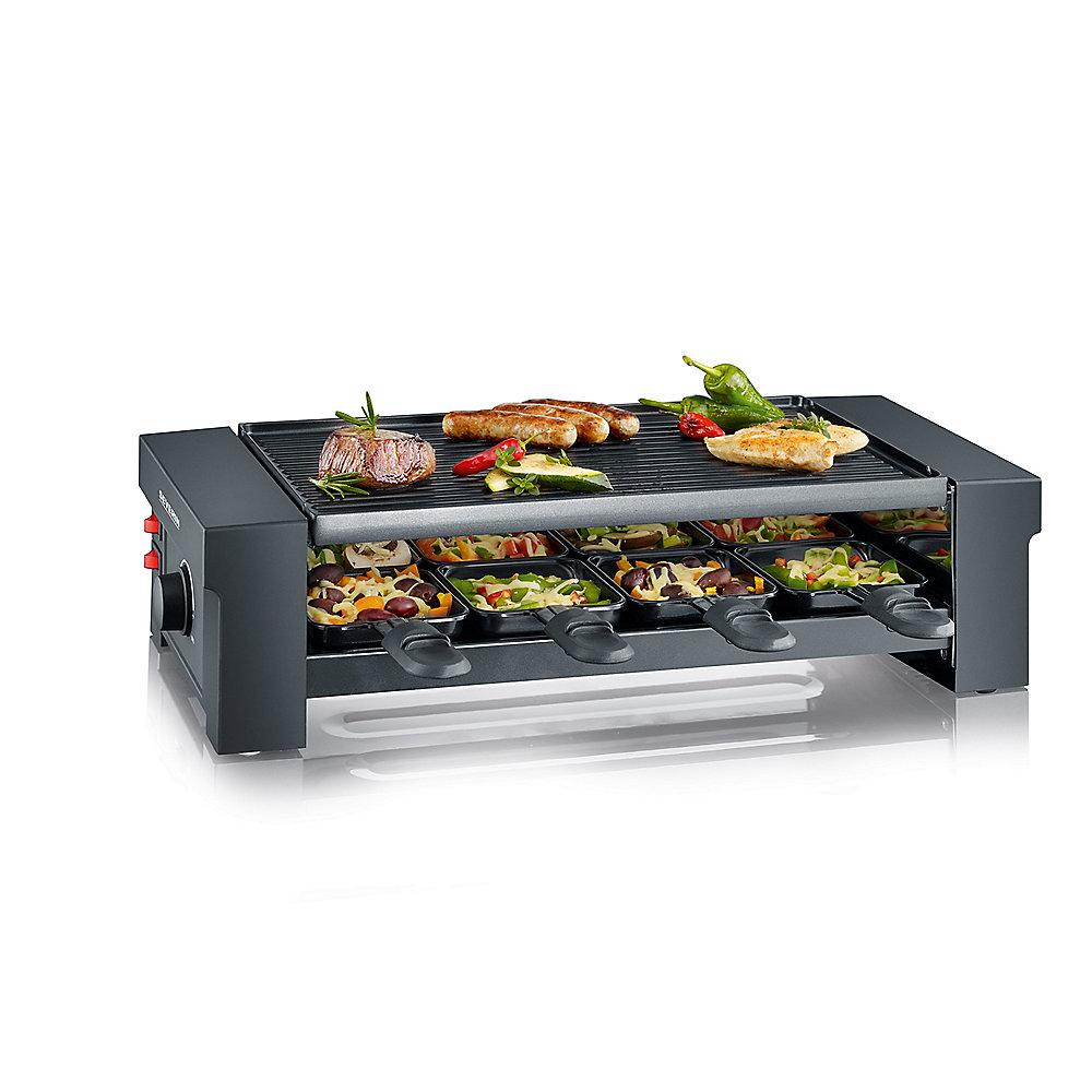 Severin RG 2687 Pizza-Raclette Grill schwarz, Severin, RG, 2687, Pizza-Raclette, Grill, schwarz