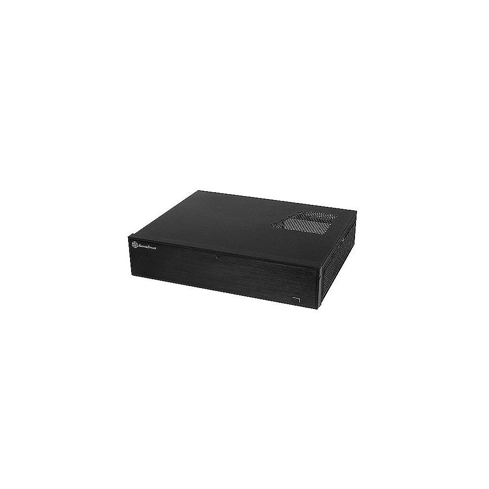 SilverStone Milo Slim HTPC Micro ATX SST-ML04B USB3.0 1x5.25" schwarz