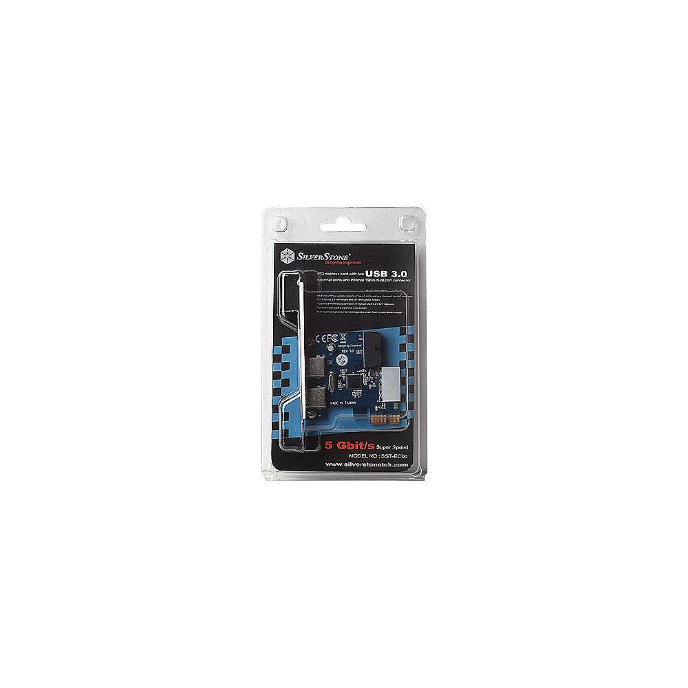 SilverStone PCI express card SST-EC04-P w/ 4x USB 3.0