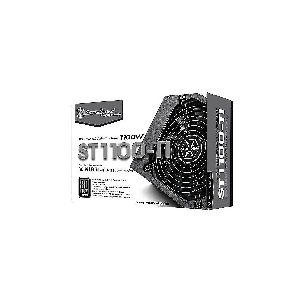 SilverStone Strider Titanium SST-ST1100-TI 1100W ATX Netzteil modular