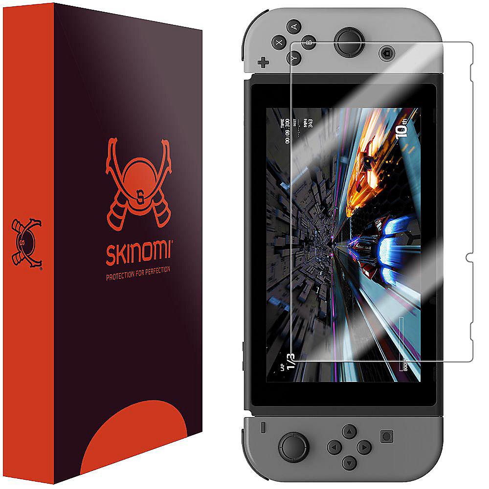 Skinomi TechSkin - Schutzfolie für Nintendo Switch, Skinomi, TechSkin, Schutzfolie, Nintendo, Switch