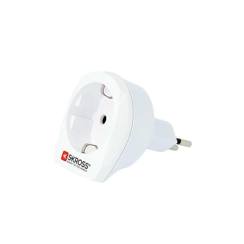 SKROSS Country Adapter Europe to Switzerland 1.500205