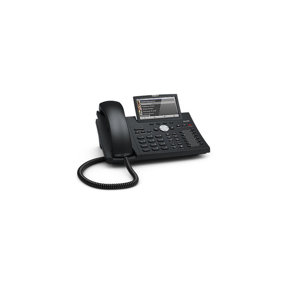Snom D375 VoIP Telefon schwarz
