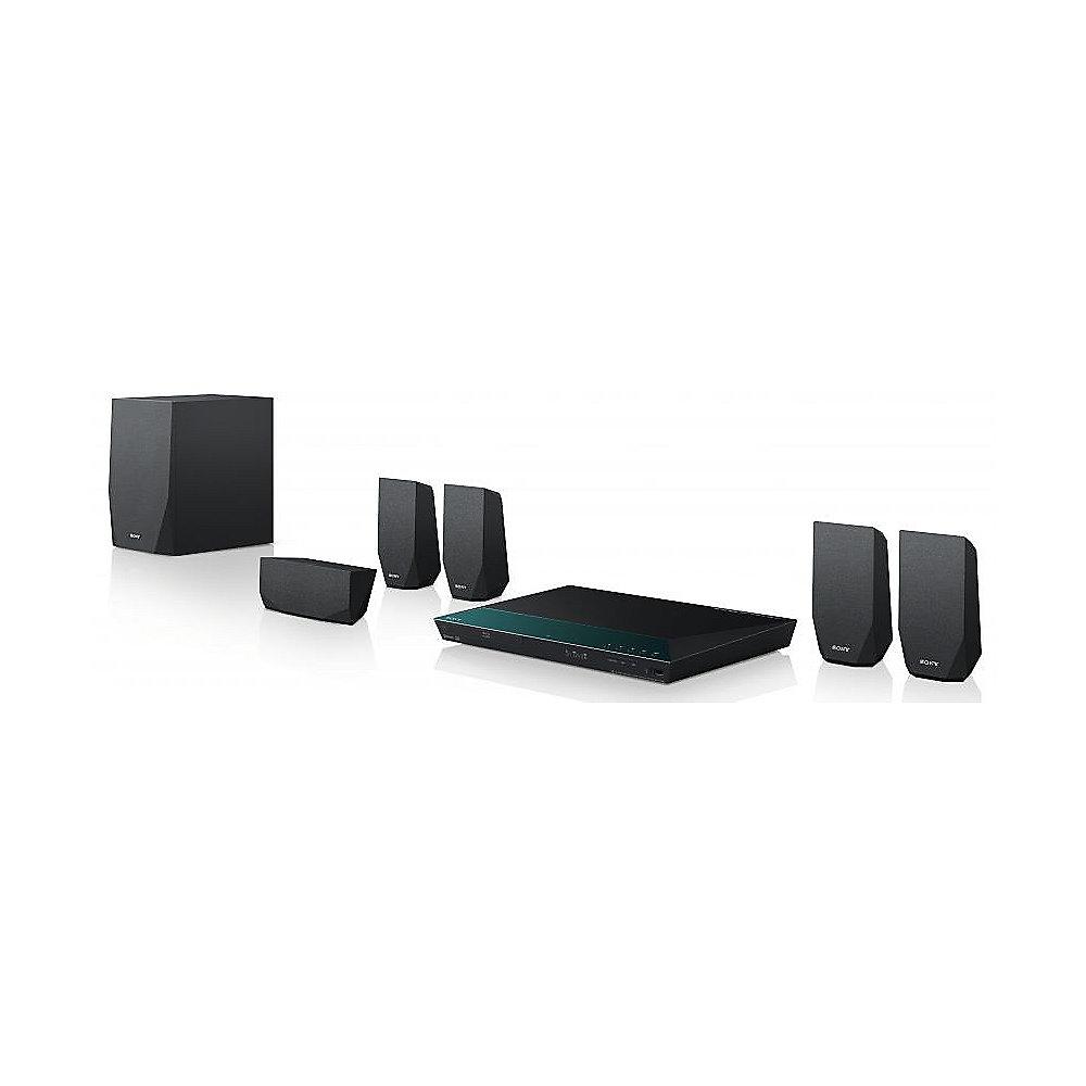 Sony BDV-E2100 5.1 3D Blu-ray Heimkinosystem mit WLAN und NFC schwarz, Sony, BDV-E2100, 5.1, 3D, Blu-ray, Heimkinosystem, WLAN, NFC, schwarz