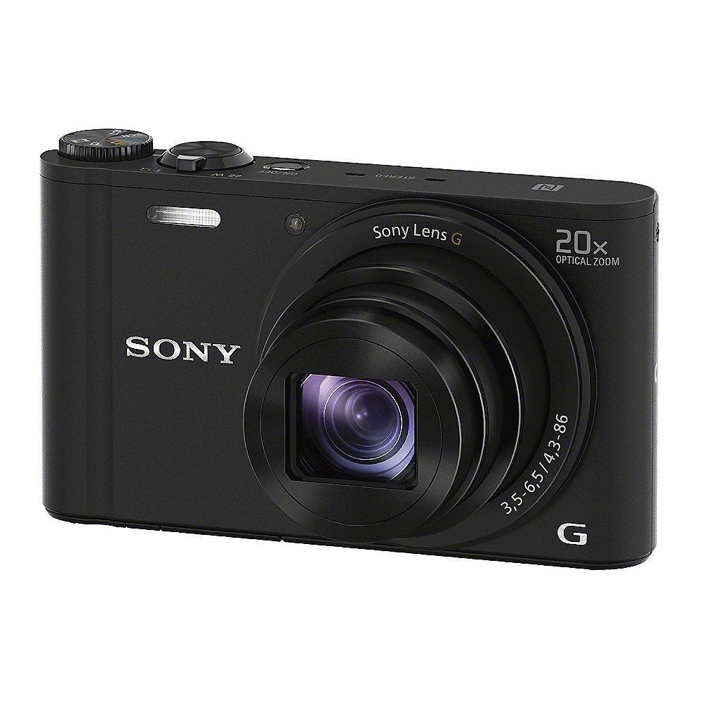 Sony Cyber-shot DSC-WX350 Digitalkamera schwarz