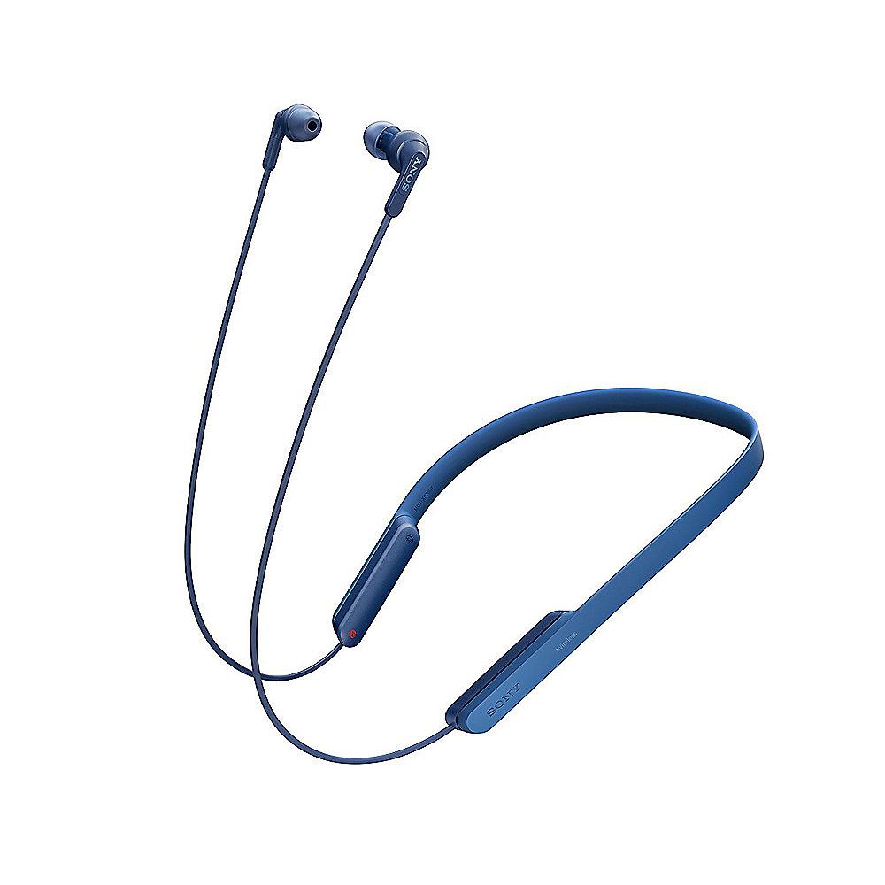 Sony MDR-XB70BT In Ear Kopfhörer kabellos Bluetooth Extra Bass blau