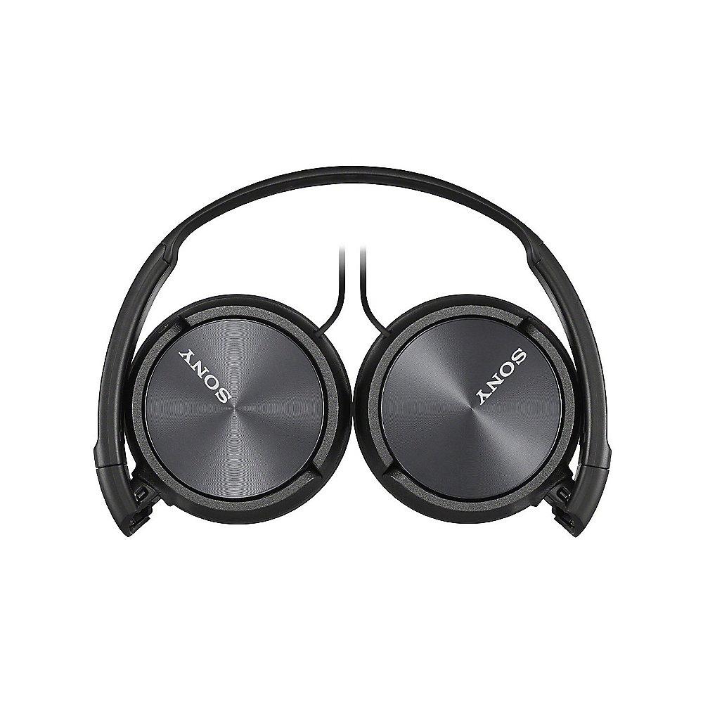 Sony MDR-ZX310APB On Ear Kopfhörer mit Headsetfunktion - Schwarz, Sony, MDR-ZX310APB, On, Ear, Kopfhörer, Headsetfunktion, Schwarz