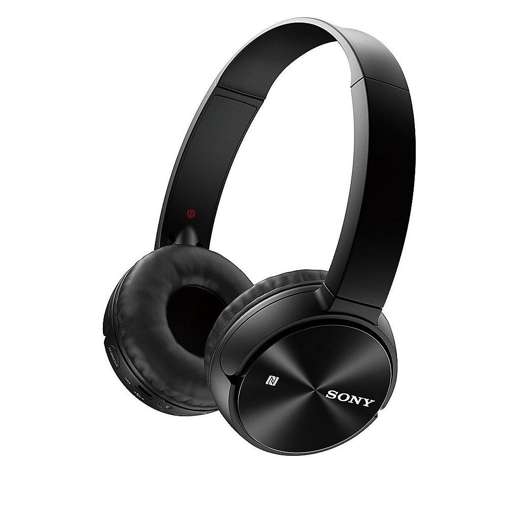 Sony MDR-ZX330BT On Ear Kopfhörer mit Bluetooth und NFC - Schwarz, Sony, MDR-ZX330BT, On, Ear, Kopfhörer, Bluetooth, NFC, Schwarz