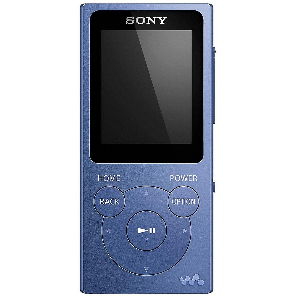 Sony NW-E394 Walkman 8GB MP3-Player (Fotos, UKW-Radio-Funktion) Blau