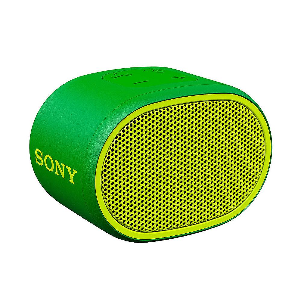 Sony SRS-XB01 tragbarer Bluetooth Lautspr. 6h Akku Spritzwassergesch. grün