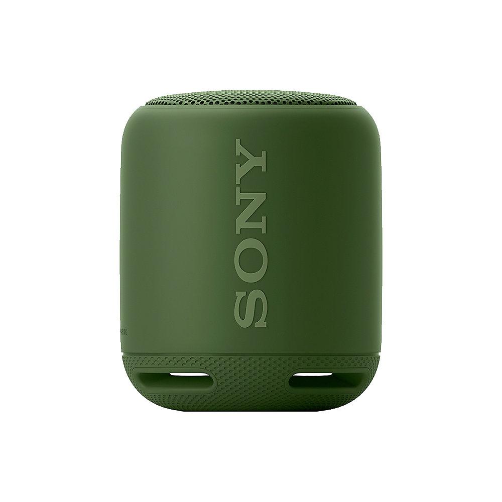Sony SRS-XB10 tragbarer Lautsprecher (wasserabweisend, NFC, Bluetooth) grün, Sony, SRS-XB10, tragbarer, Lautsprecher, wasserabweisend, NFC, Bluetooth, grün