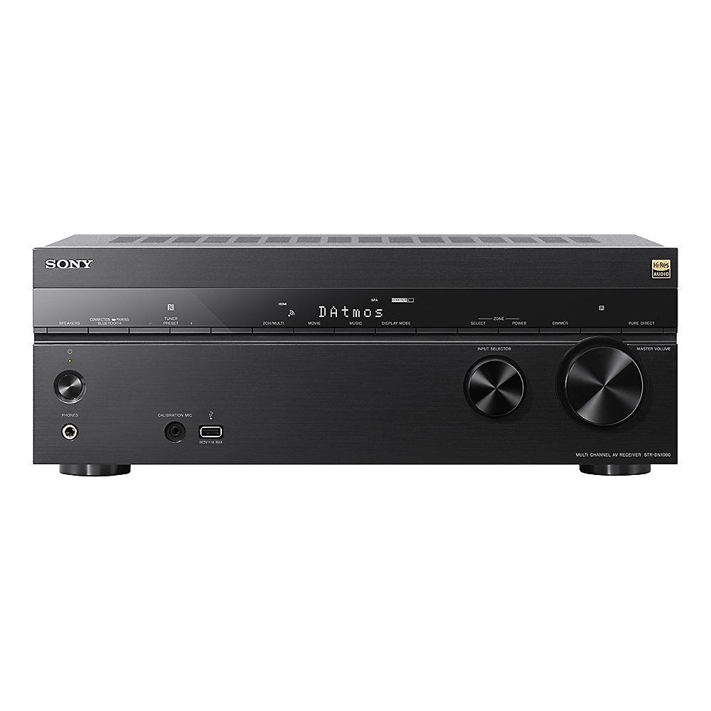 SONY STR-DN1080 7.2 - Kanal AV-Receiver mit Wi-Fi HDMI DLNA Bluetooth schwarz