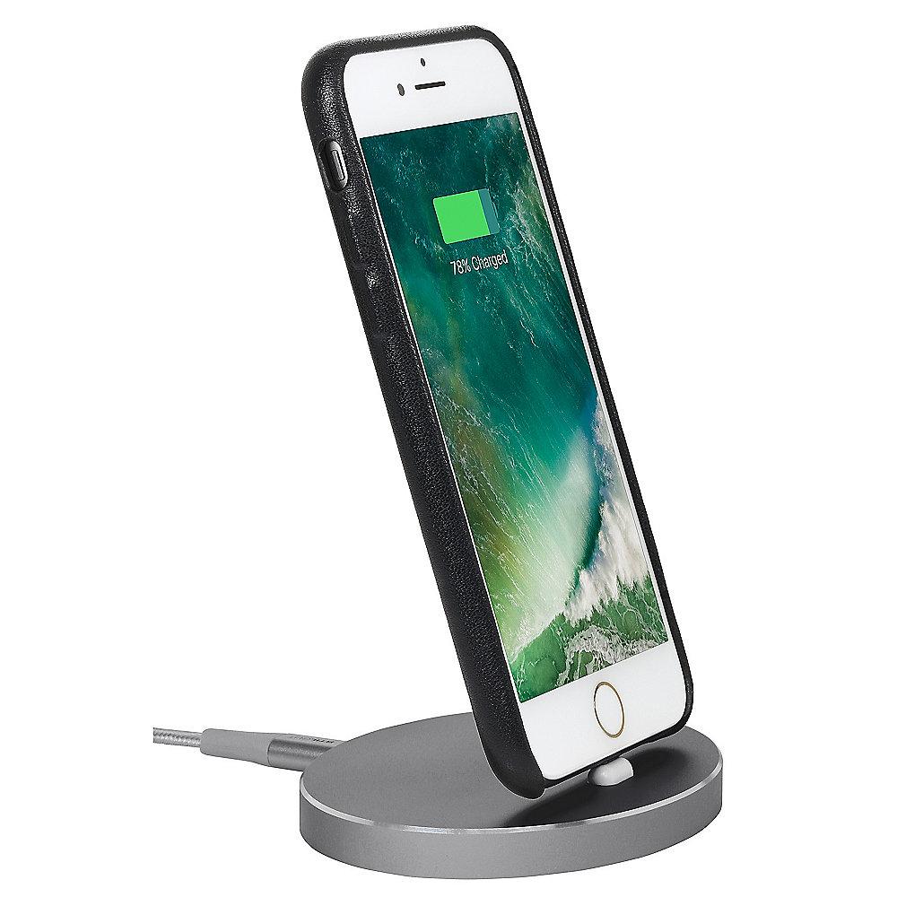 StilGut Airdock Oval iPhone Dockingstation, spacegrey