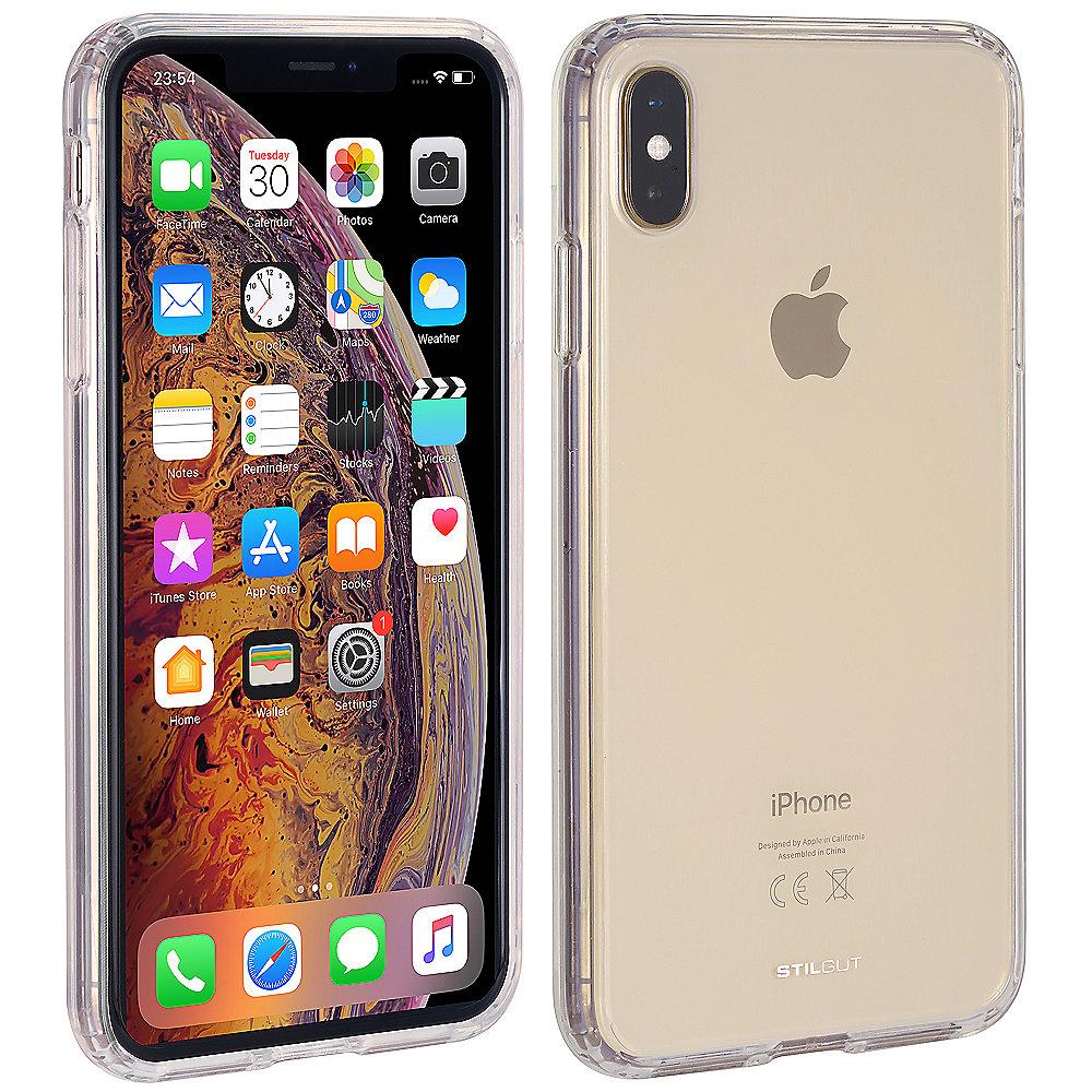 StilGut Bumper Hybrid Clear Case für Apple iPhone XS MAX transparent B07HNY4T9T