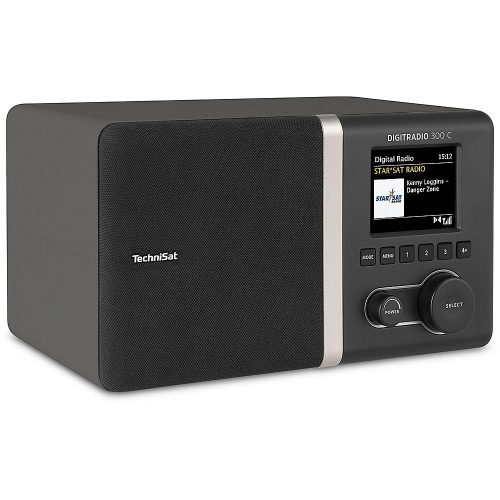 TechniSat DIGITRADIO 300 C DAB /UKW Radio, antrazit, mit Timer, TechniSat, DIGITRADIO, 300, C, DAB, /UKW, Radio, antrazit, Timer