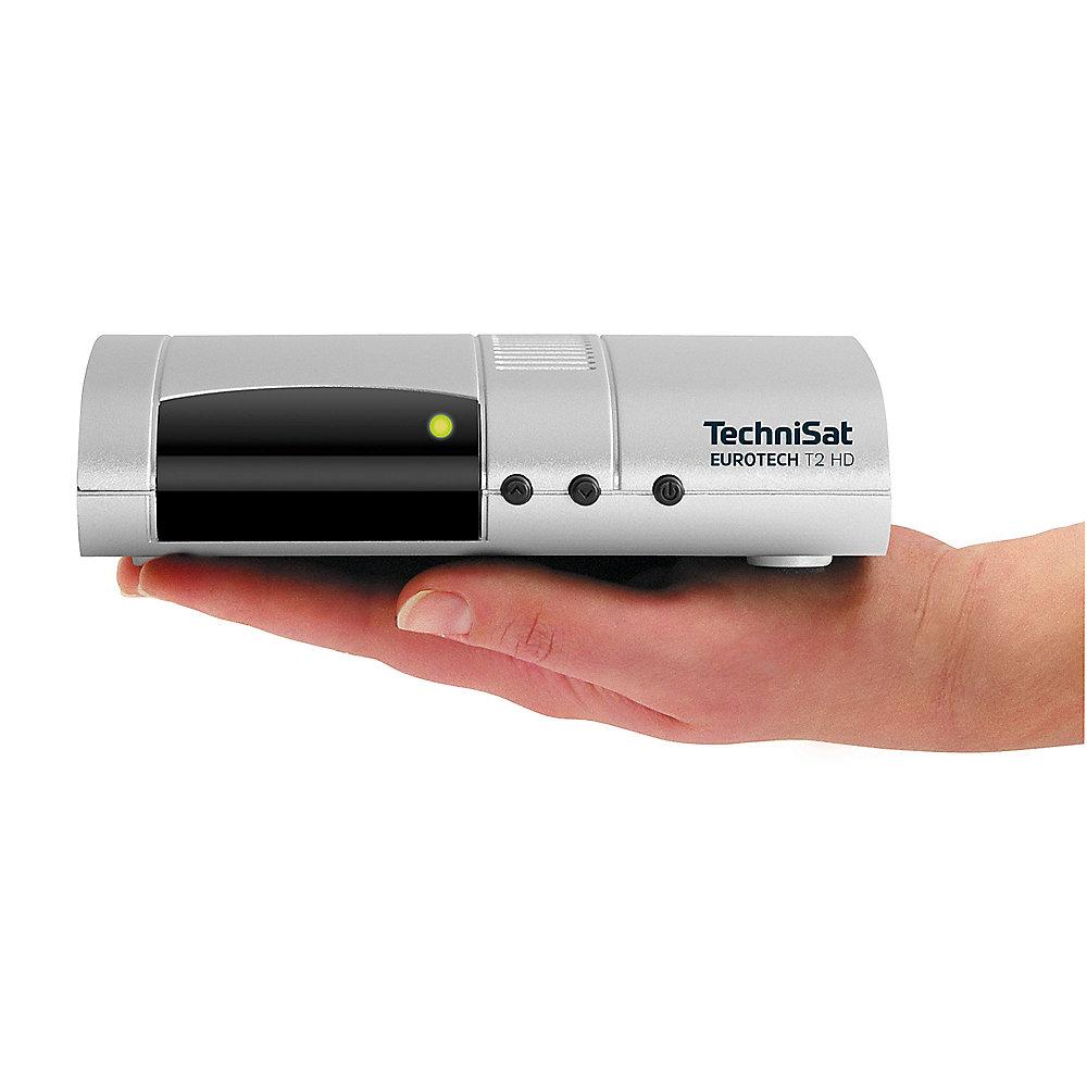 TechniSat Eurotech T2 HD DVB-T2HD Receiver silber