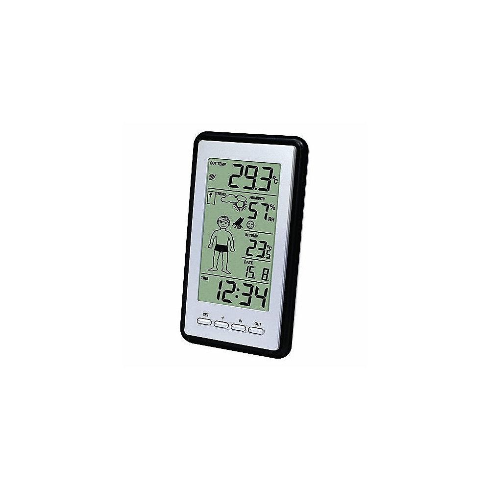 Technoline WS 9632-IT Wetterstation schwarz/silber