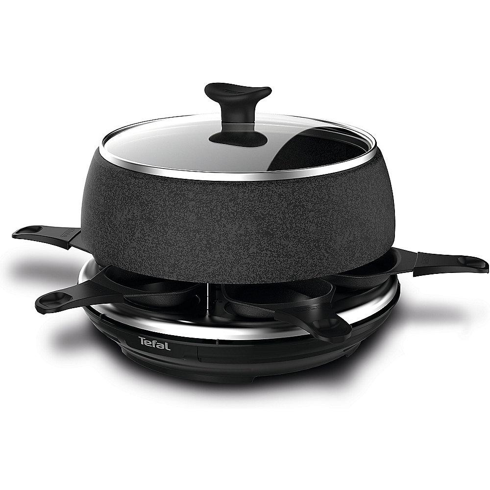 Tefal RE 1228 Raclette-Fondue Cheese’n Co schwarz, Tefal, RE, 1228, Raclette-Fondue, Cheese’n, Co, schwarz