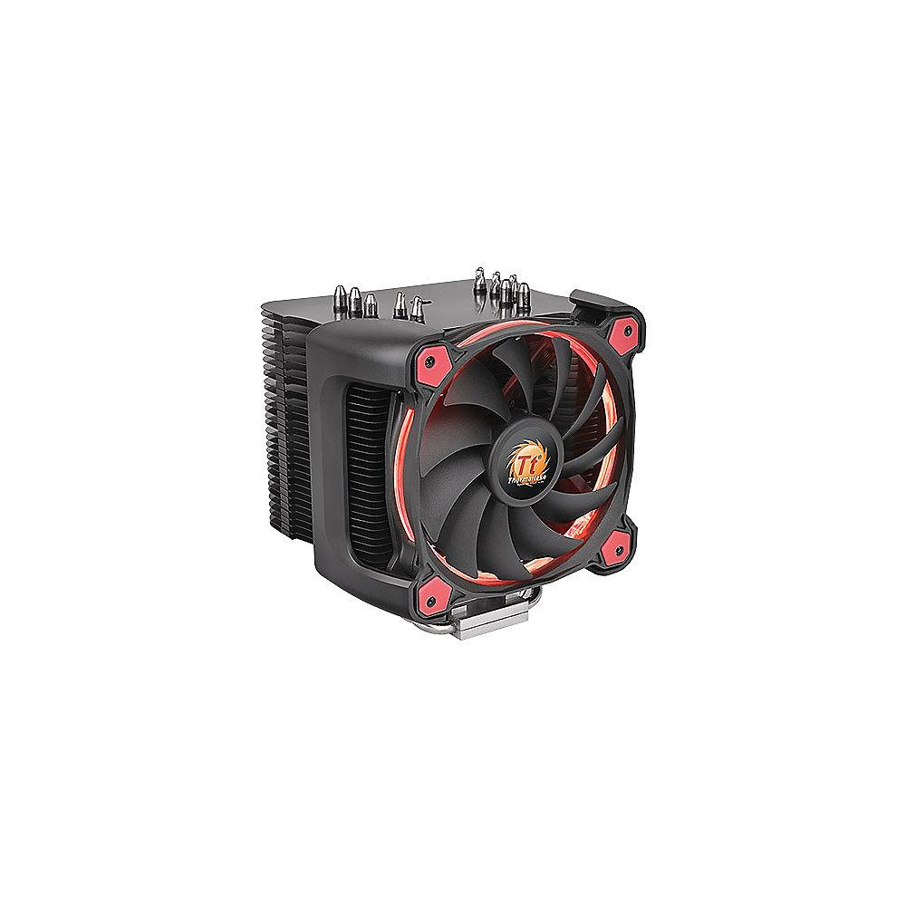 Thermaltake Riing Silent 12 Pro Red CPU Kühler für AMD und Intel 120mm Lüfter