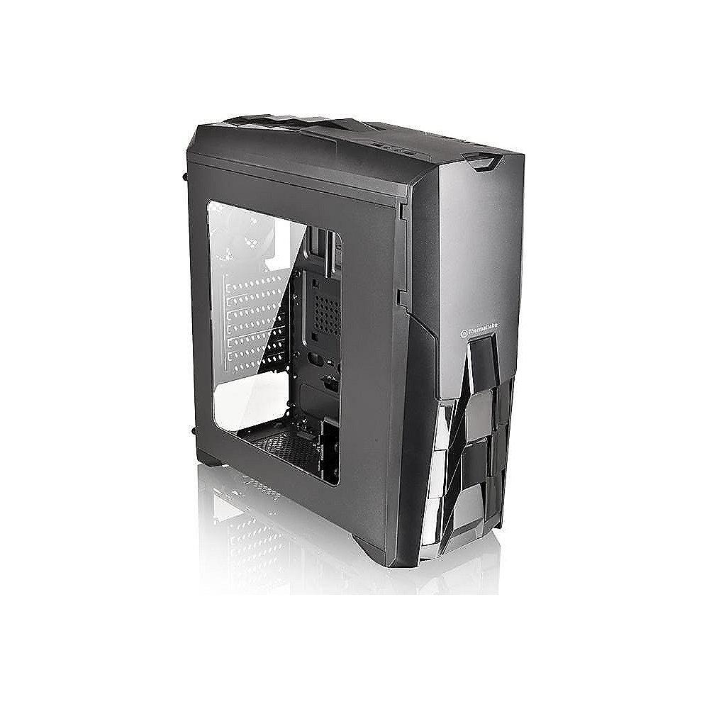 Thermaltake Versa N25 Midi-Tower ATX Gehäuse schwarz, mit Sichtfenster