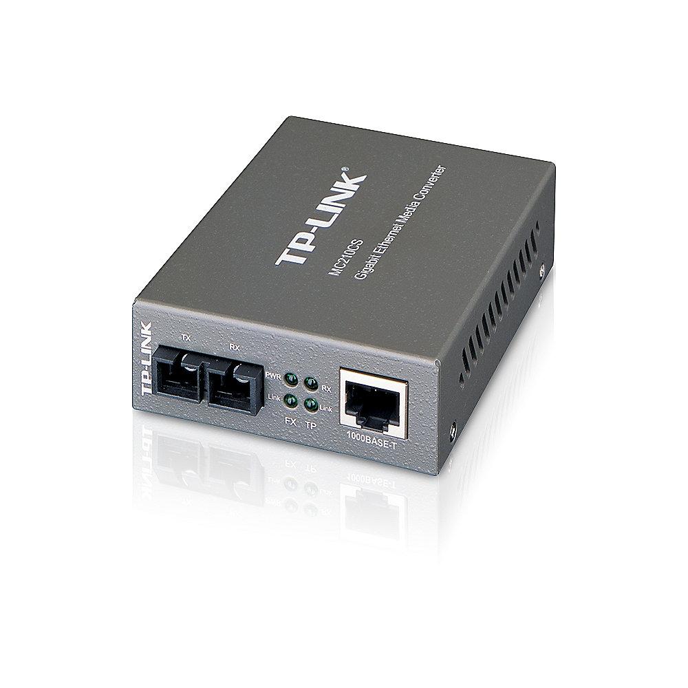 TP-LINK MC210CS 1000BASE-LX/LH auf 1000Base-T Medienkonverter